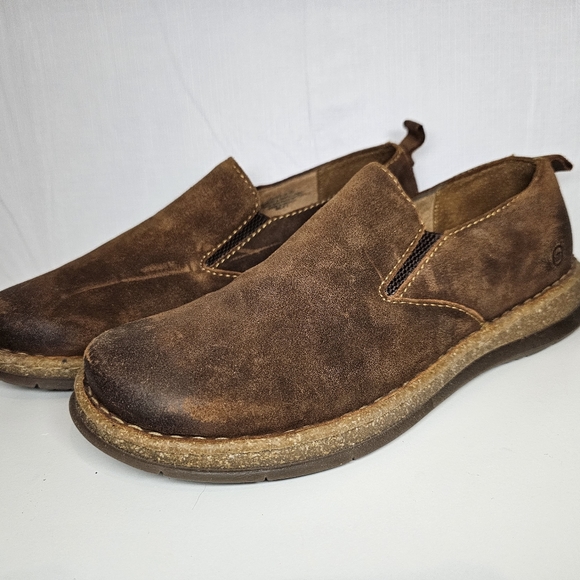 Born Bryson 10.5 Men's Leather Leather Slip On Men's Shoes NEW / display pair - Picture 12 of 16